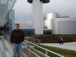 Aaron at the Udvar-Hazy Air & Space Museum